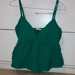 Altar'd State Teal Camisole Top